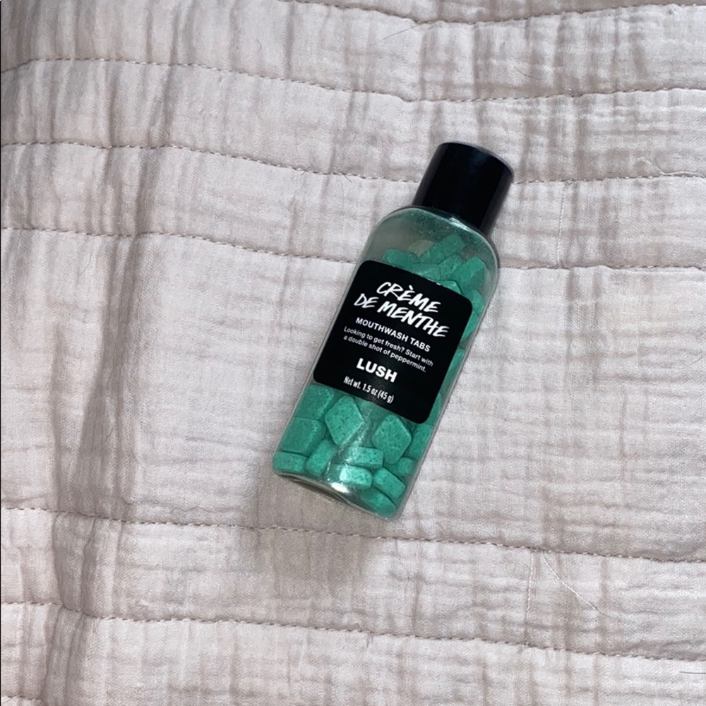 Lush mouthwash tabs